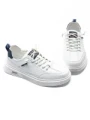 Pantofi Casual Barbati 9678 WHITE-BLUE | MEI