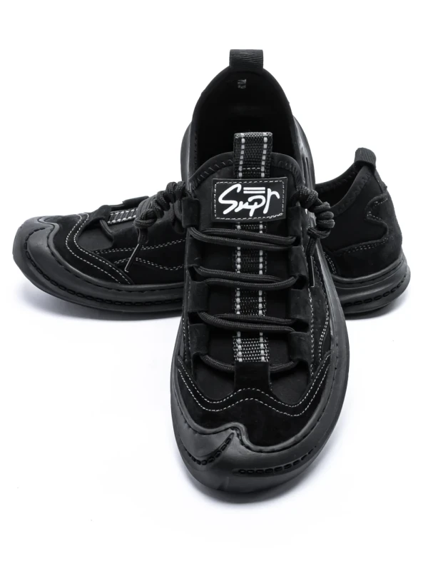 Pantofi Casual Barbati 7087 Negru (L66) Mels