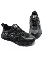 Pantofi Sport Barbati 9517 Negru-Gri (M38) Mels