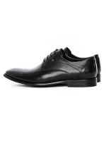 Pantofi Barbati din piele naturala Y006A-26F Negru (B22) Stephano