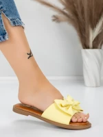 Papuci Dama cu Talpa Joasa 5PT9 YELLOW | MEI