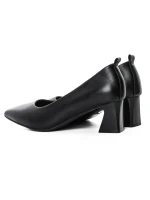 Pantofi cu Toc gros 267678 Negru | Formazione