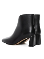 Nizki škornji z debelo peto 2091-5-61A Črna | Jose Simon