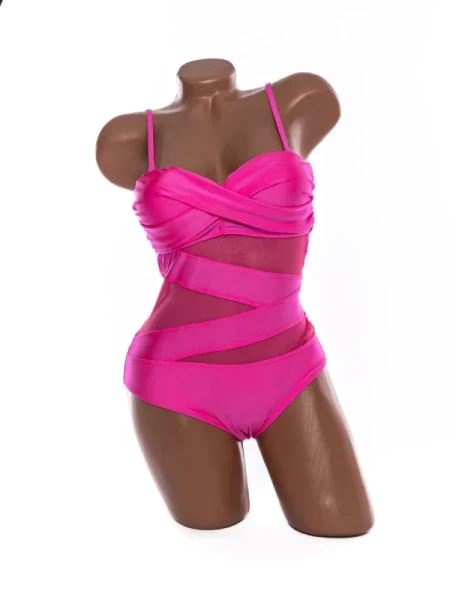 Costum de baie dama Y1919 FUCSIA | MEINA