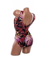 Costum de baie dama Y3099 NEGRU-VISINIU | MEINA