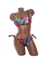 Costum de baie dama F662 ROSU-VERDE | MEINA