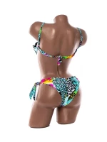 Costum de baie dama F662 ALBASTRU-FUCSIA | MEINA