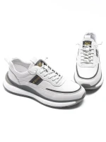 Pantofi Sport Barbati 33706 Alb-Gri Franco Gerardo