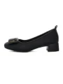 Pantofi cu Toc gros TP5008 Negru | Formazione