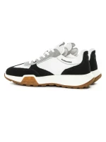 Pantofi Sport Barbati 8606 Alb-Negru Franco Gerardo