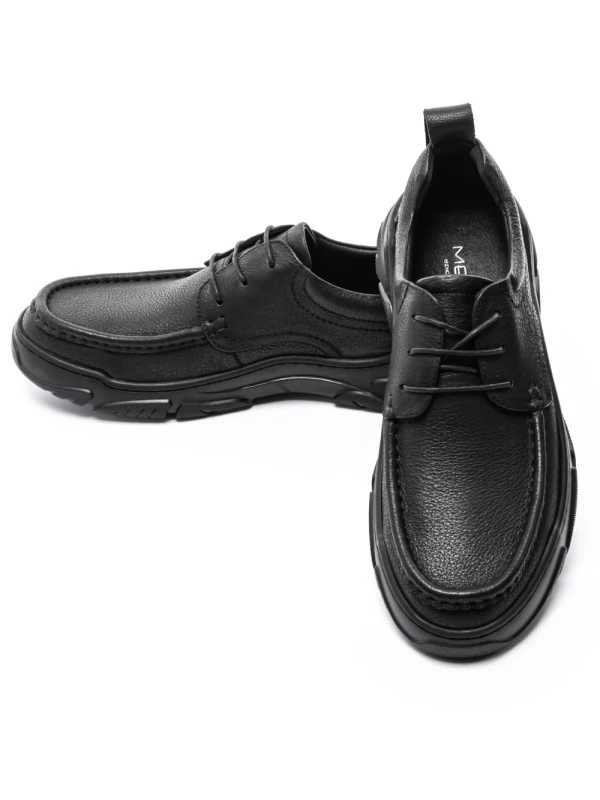 Pantofi Barbati din piele naturala B32323 Negru (C34) Mels