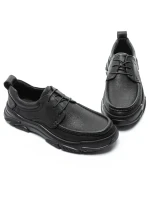 Pantofi Barbati din piele naturala B32323 Negru (C34) Mels