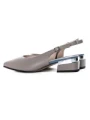 Pantofi cu Toc gros K1670-61B Gri Jose Simon