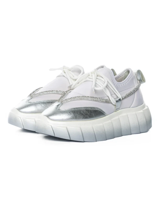 Pantofi Sport Dama P-20-51 Alb Seniorah