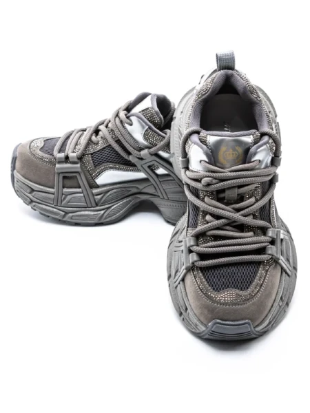Pantofi Sport Dama din piele naturala 3195 GREY | ADVANCER