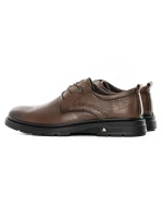 Pantofi Casual Barbati din piele naturala 91817 BROWN | ADVANCER