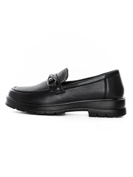 Pantofi Casual Dama din piele naturala N750 BLACK | ADVANCER