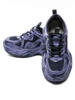 Ženski športni copati iz naravnega usnja 919-1 Vijolična | Advancer