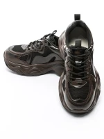 Ženski športni copati iz naravnega usnja 919-1 Rjava | Advancer