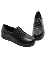 Pantofi Casual Dama din piele naturala 18791 BLACK | ADVANCER