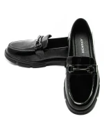 Pantofi Casual Dama din piele naturala 0278G06 BLACK | ADVANCER