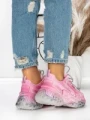 Pantofi Sport Dama cu Platforma 5WL83 PINK | MEI
