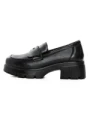 Pantofi Casual Dama din piele naturala 90-55 BLACK | ADVANCER