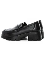 Pantofi Casual Dama din piele naturala 90-55 BLACK | ADVANCER