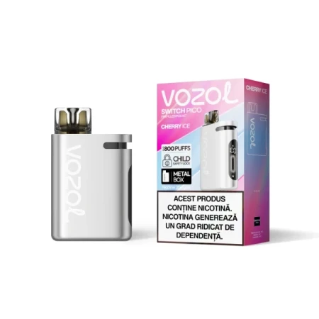 Narghilea electronica reincarcabila KIT SWITCH PICO CHERRY ICE | GALASUN