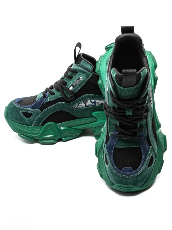 Pantofi Sport Dama din piele naturala Y5797-1 GREEN | ADVANCER