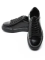 Pantofi Casual Barbati din piele naturala A921-1 BLACK | ADVANCER