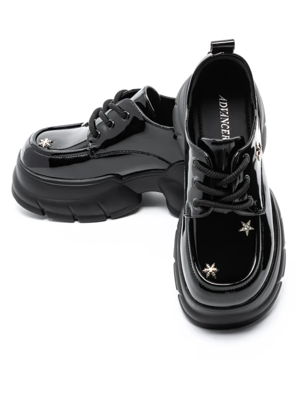 Pantofi Casual Dama din piele naturala TP9323-5 BLACK | ADVANCER