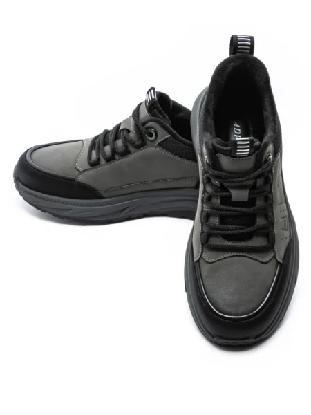 Pantofi Sport Barbati din piele naturala E90002 GREY | ADVANCER