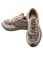 Pantofi Sport Dama din piele naturala KM9819 CREAM | FRANCO GERARDO