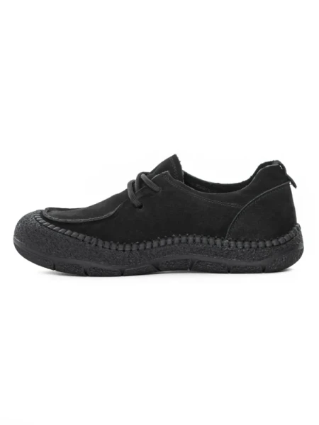 Pantofi Casual Dama din piele naturala KM5169 BLACK | FORMAZIONE