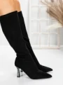 Cizme Dama cu Toc 5XKK65 BLACK | MEI