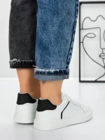 Sneakers Dama 983 WHITE-BLACK | FASHION