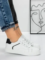 Sneakers Dama 983 WHITE-BLACK | FASHION