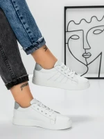 Sneakers Dama 982 WHITE-GREY | FASHION