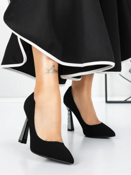 Pantofi Stiletto 3ADC77 BLACK | MEI