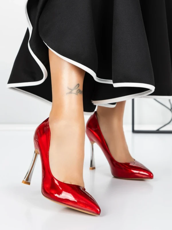 Pantofi Stiletto 3ADC80 RED | MEI