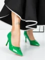 Pantofi Stiletto 3AXKK201 GREEN | MEI
