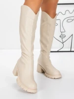 Ženski škornji 3WL15 Bež | Mei