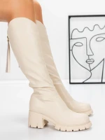 Ženski škornji 3WL15 Bež | Mei