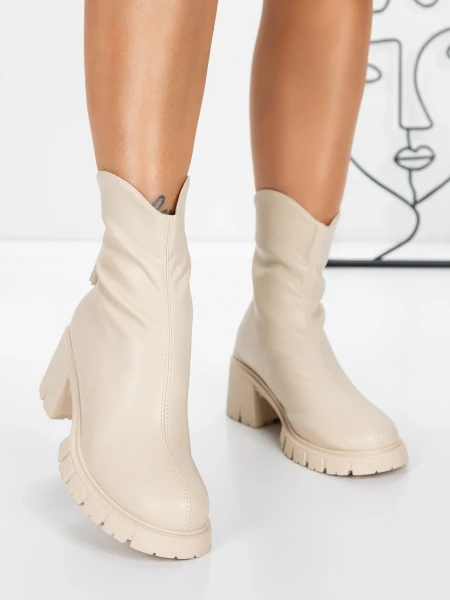 Ženski gležnjarji 3WL16 Bež | Mei