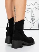 Ženski kratki škornji 3WL16 Črna | Mei