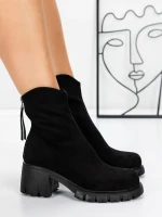 Ženski kratki škornji 3WL16 Črna | Mei