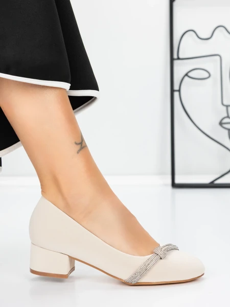 Čevlji z nizko peto 3XKK99 Siva | Mei