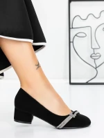 Čevlji z nizko peto 3XKK99 Črna | Mei