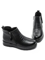 Ghete Dama din piele naturala 76-76 BLACK | ADVANCER